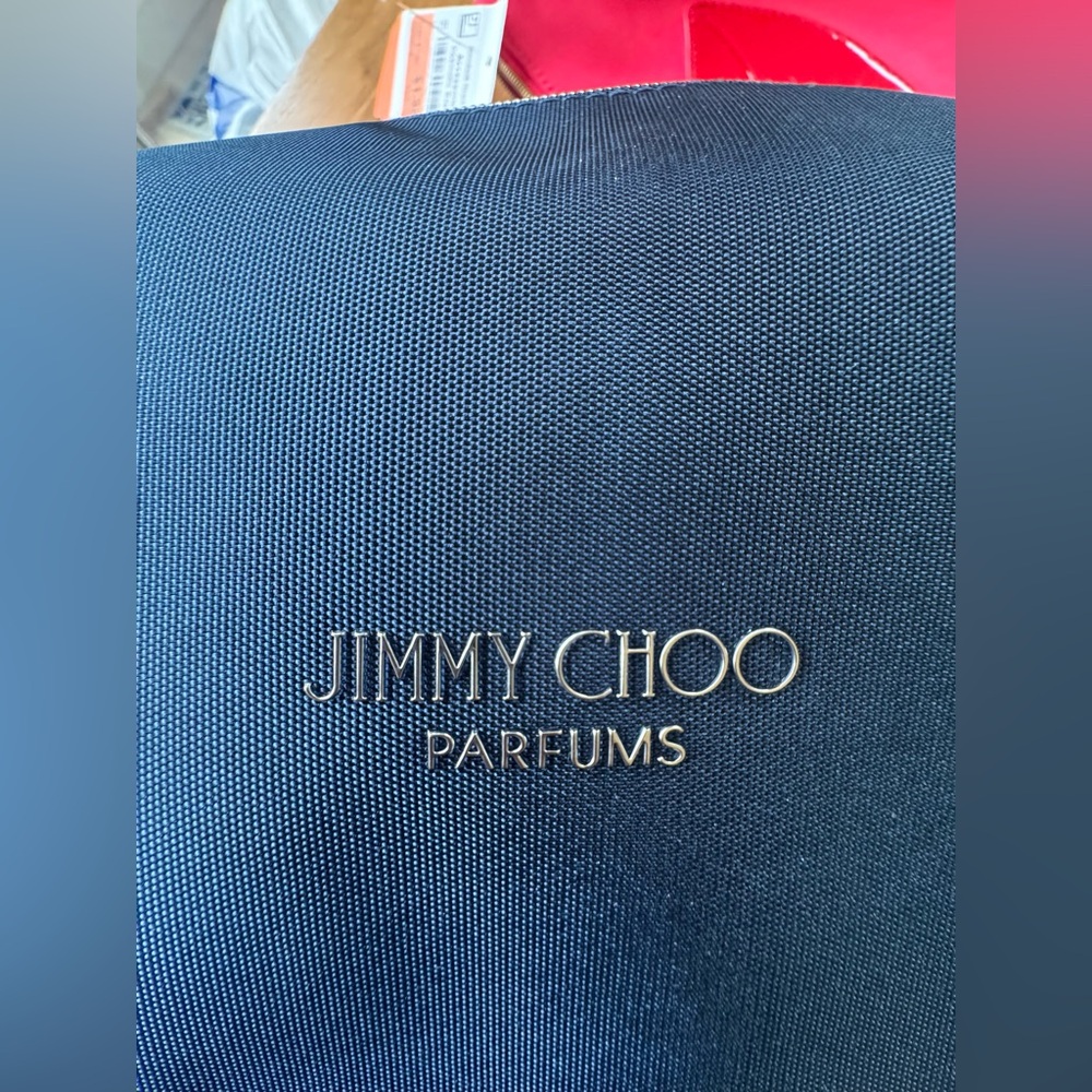 Jimmy‎ Choo Parfums Navy Toiletry Bag - Picture 7 of 7